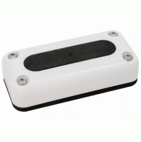STANDARD VERTICAL CABLE ENTRY - White Plastic Vertical Cable Seal for multiple wires sizes up to 10.6 mm / 0.5" / up to 17 mm (0.67") connector - CGM17PW - Seaview